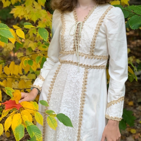 Gunne Sax Dresses & Skirts - Gunne Sax Vintage Long Prairie Wedding Dress, 9.